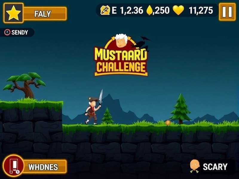 Mustard Champion Challenge Multiplayer Action
